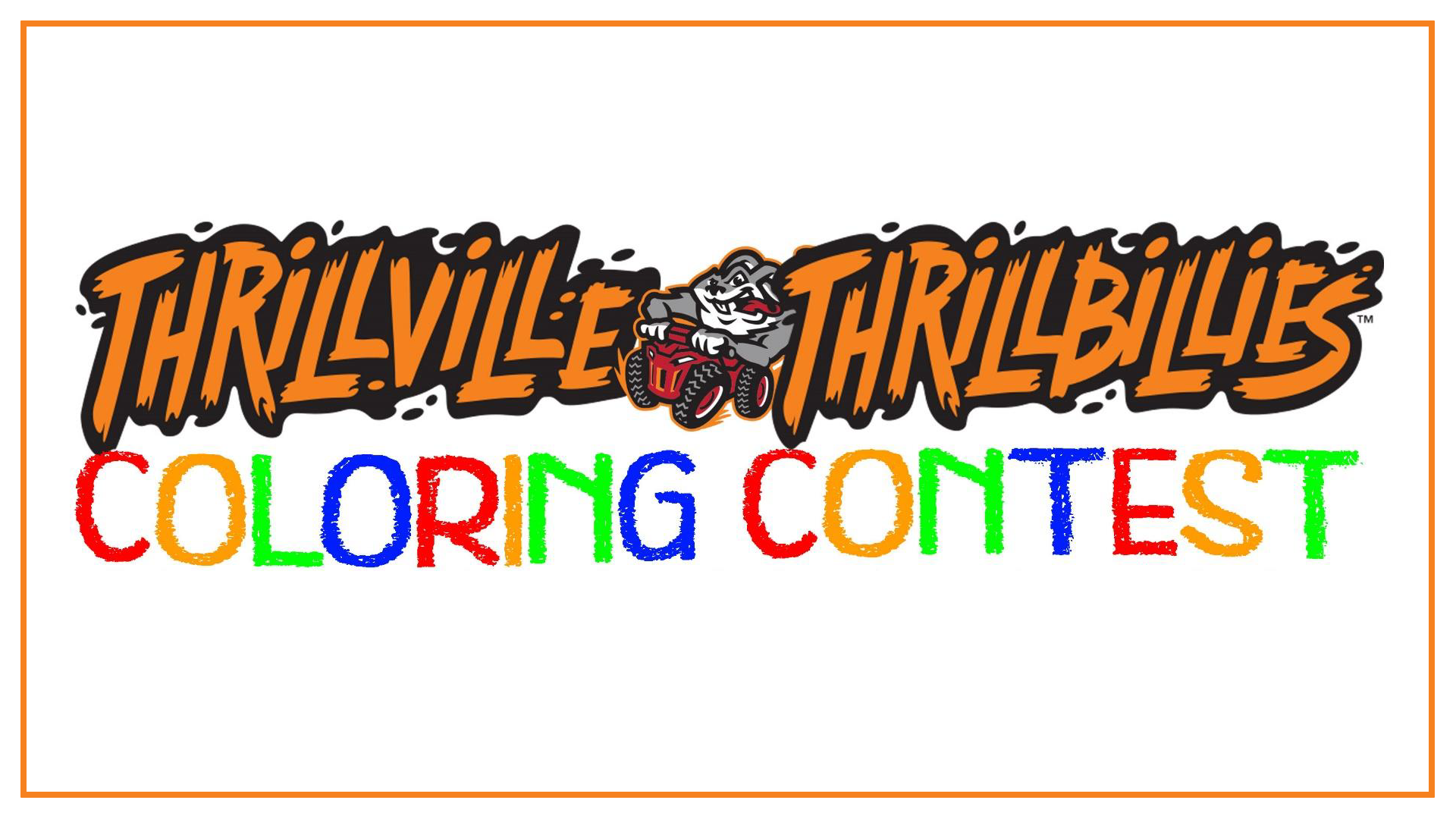 Thrillbillies Announce Coloring Contest For Kids